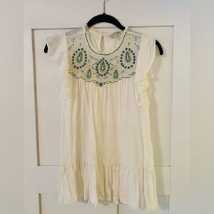 Lucky Brand Embroidered Top